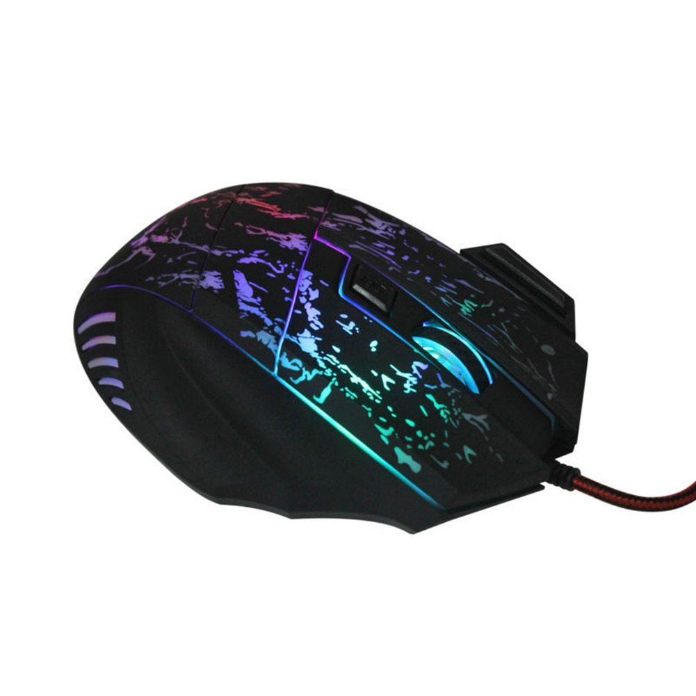 Wired Gaming Mouse – Precision Control with RGB Lighting