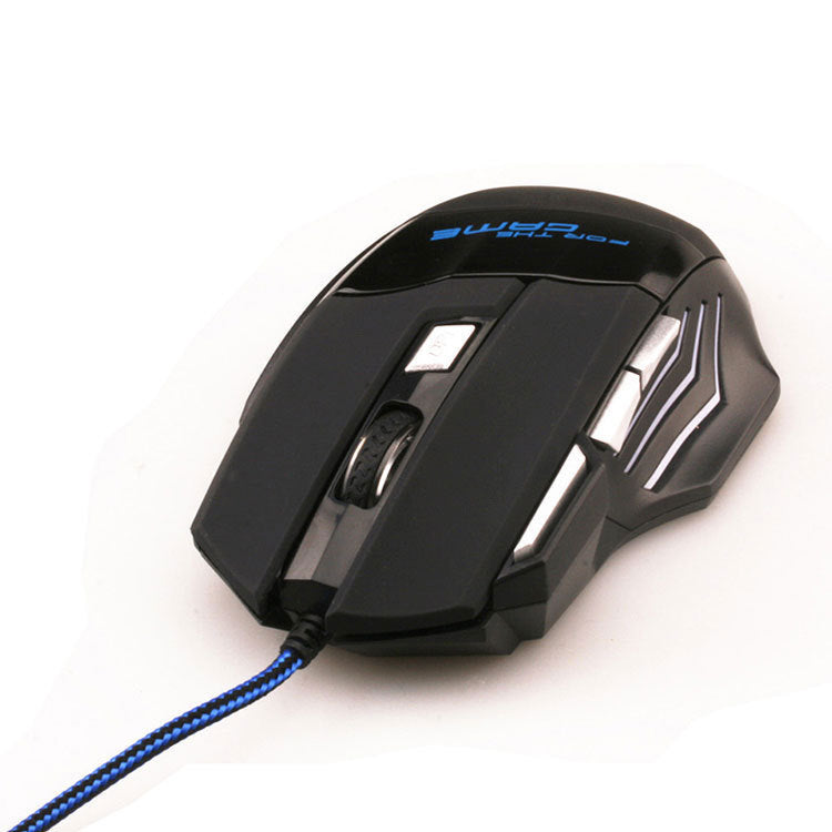 USB Wired Gaming Mouse – Precision Control with RGB Lighting