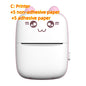 Mini Bluetooth Label Printer – Pocket-Sized Wireless Photo & Note Printer