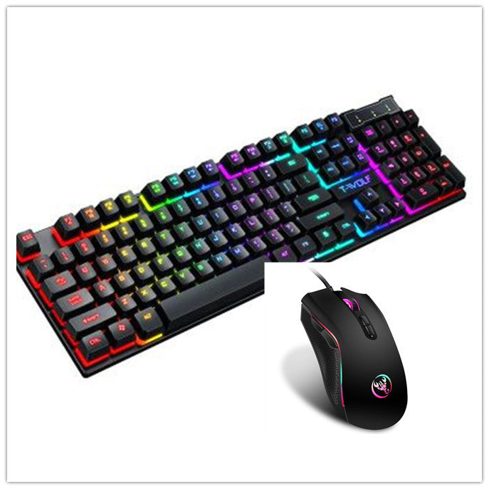 Luminous USB Gaming Keyboard – Floating Keycap Design