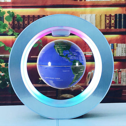 Magnetic Levitating LED Globe – Floating World Map Light