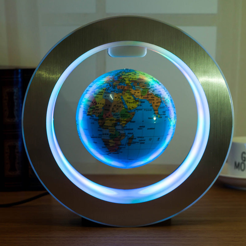 Magnetic Levitating LED Globe – Floating World Map Light