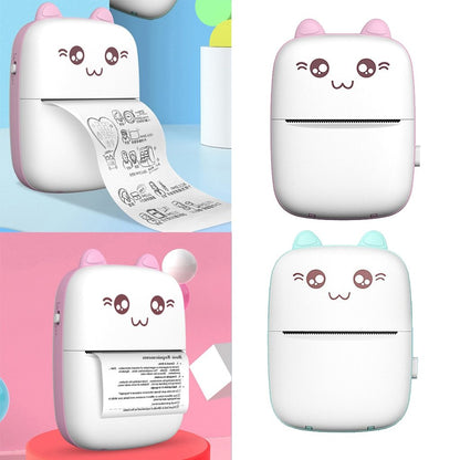 Mini Bluetooth Label Printer – Pocket-Sized Wireless Photo & Note Printer