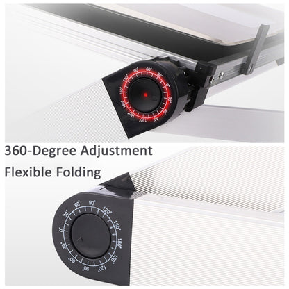 Foldable Ergonomic Laptop Stand – Adjustable Desk & Tablet Holder