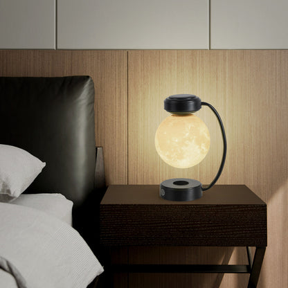 3D Levitating LED Moon Lamp – Floating Wireless Night Light