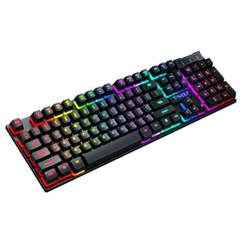 Luminous USB Gaming Keyboard – Floating Keycap Design