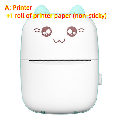 Mini Bluetooth Label Printer – Pocket-Sized Wireless Photo & Note Printer
