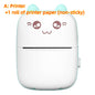 Mini Bluetooth Label Printer – Pocket-Sized Wireless Photo & Note Printer