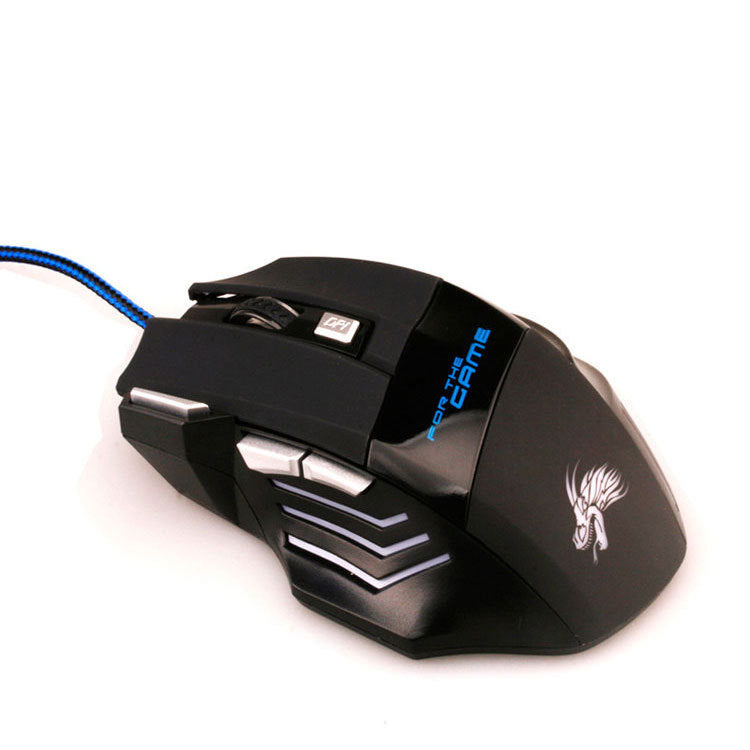 USB Wired Gaming Mouse – Precision Control with RGB Lighting