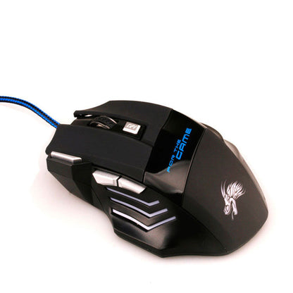 USB Wired Gaming Mouse – Precision Control with RGB Lighting