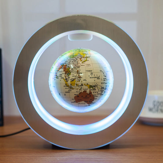 Magnetic Levitating LED Globe – Floating World Map Light