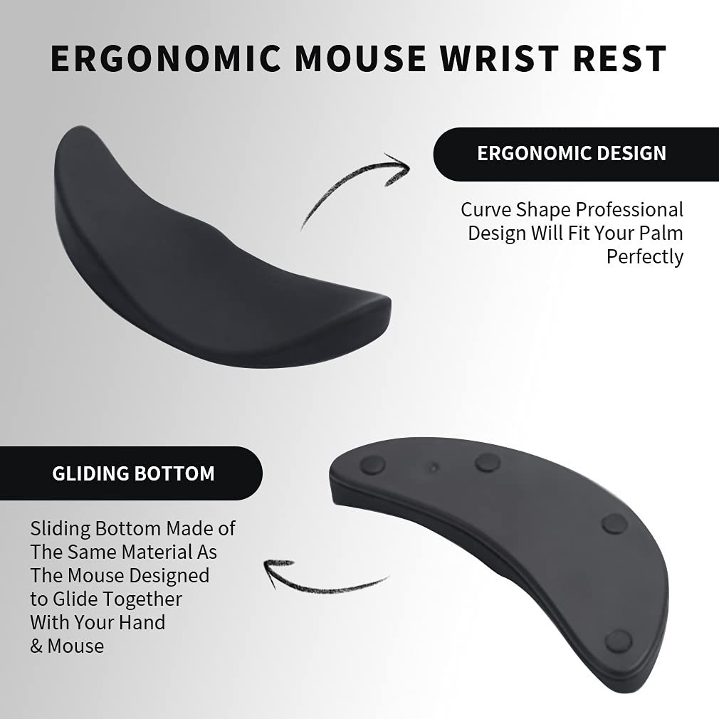 Ergonomic Gel Mouse Pad – Wrist Support & Non-Slip Comfort Mat