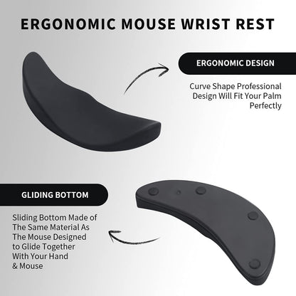 Ergonomic Gel Mouse Pad – Wrist Support & Non-Slip Comfort Mat