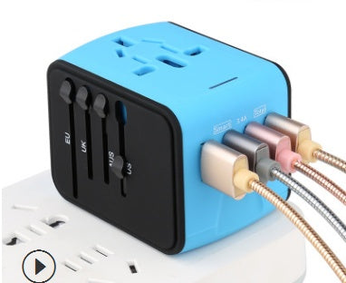 Multi-Function Power Socket – Universal Charging Hub with USB