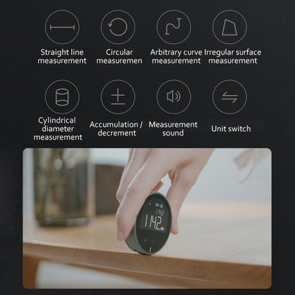 Digital Electronic Measuring Ruler – High-Precision LCD Distance Tool