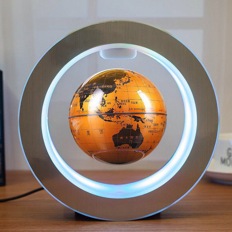 Magnetic Levitating LED Globe – Floating World Map Light