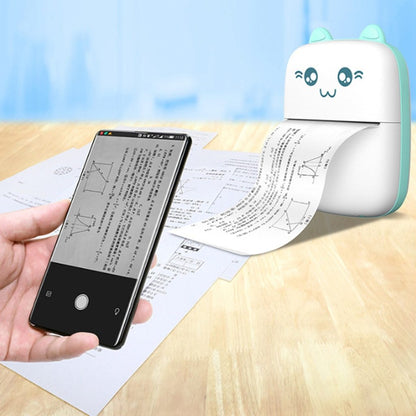 Mini Bluetooth Label Printer – Pocket-Sized Wireless Photo & Note Printer