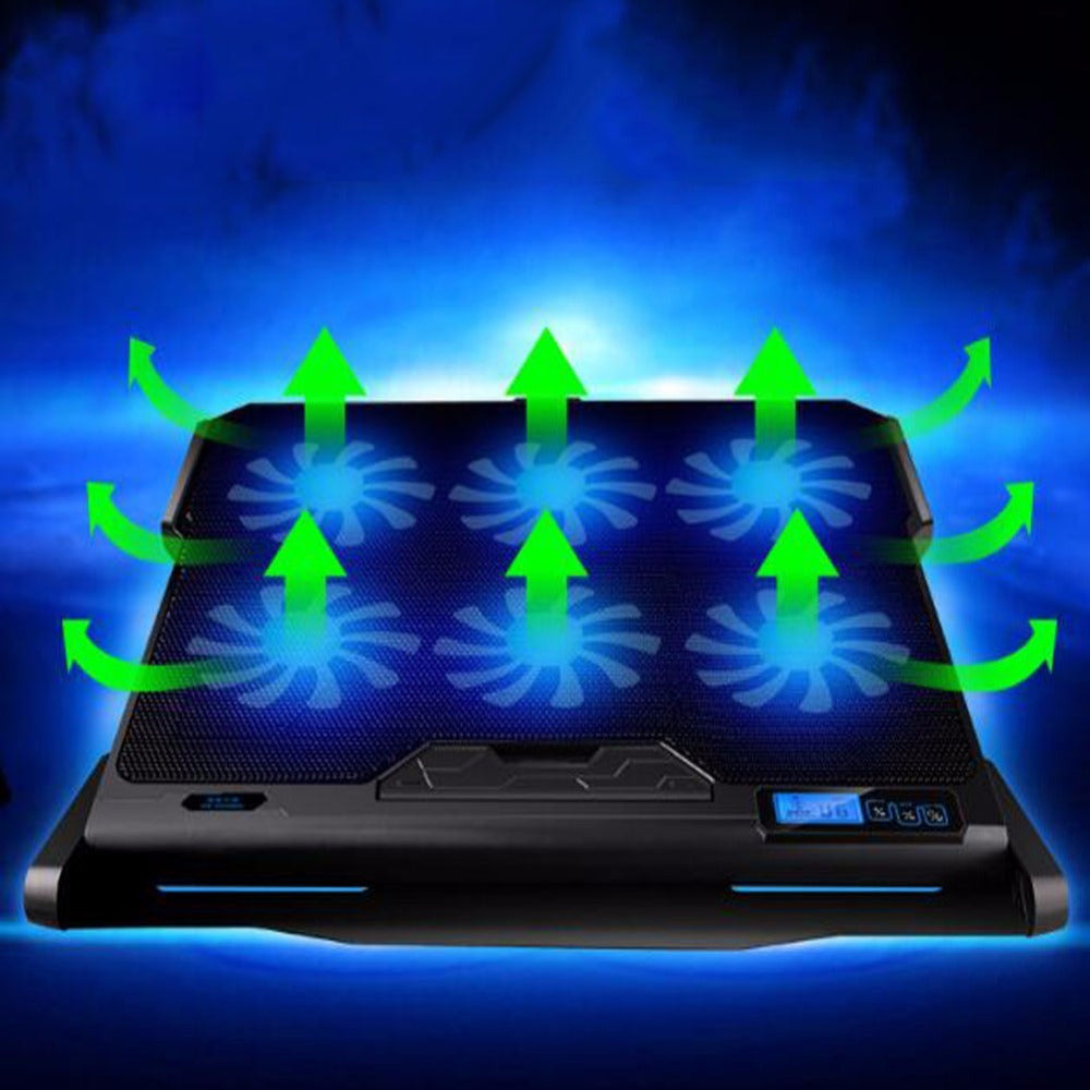 Laptop Cooling Board – Silent Multi-Fan Heat Dissipation Pad