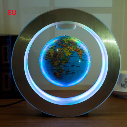Magnetic Levitating LED Globe – Floating World Map Light