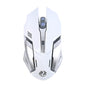 Silent Wireless Gaming Mouse – Rechargeable with Futuristic Design