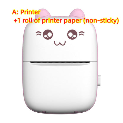 Mini Bluetooth Label Printer – Pocket-Sized Wireless Photo & Note Printer