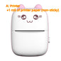 Mini Bluetooth Label Printer – Pocket-Sized Wireless Photo & Note Printer