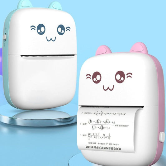 Mini Bluetooth Label Printer – Pocket-Sized Wireless Photo & Note Printer