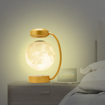 3D Levitating LED Moon Lamp – Floating Wireless Night Light