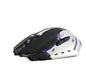 Silent Wireless Gaming Mouse – Rechargeable with Futuristic Design