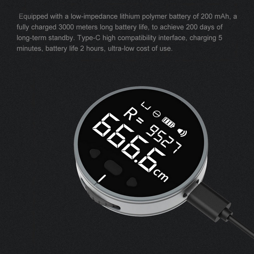 Digital Electronic Measuring Ruler – High-Precision LCD Distance Tool
